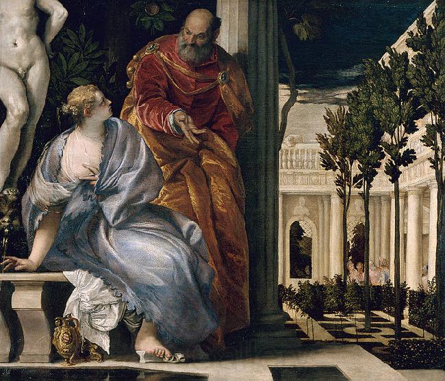 Paolo Veronese Bathsheba at Bath, Paolo Veronese